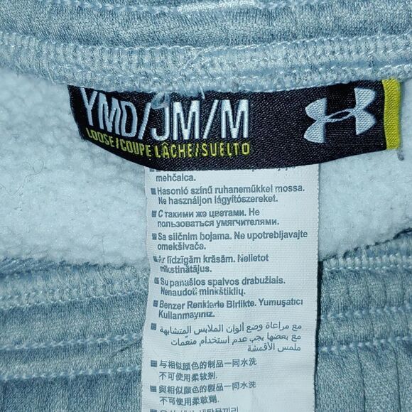 Under Armour loose fleece lined track sweatpants joggers SZ M - Picture 5 of 8